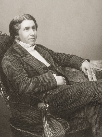 Charles Haddon Spurgeon (1834-92) vyryl D.J. Libra z fotografie z 