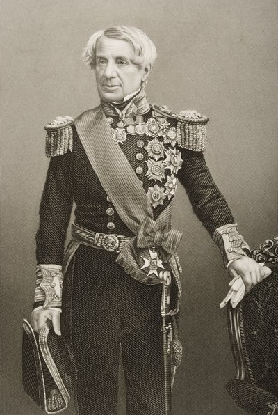Edmund Lyons (1790-1858) vyryl D.J. Libra z fotografie z 