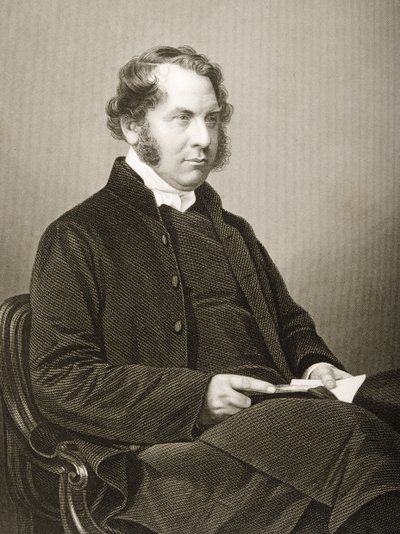 Henry Montagu Villiers (1813-61) vyryl D.J. Libra z fotografie z 