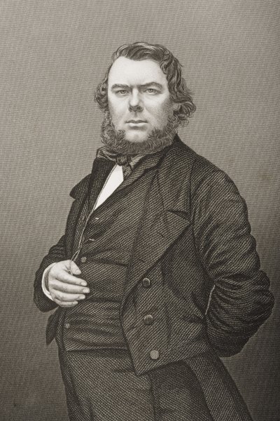 Hugh Stowell Brown (1823-86) vyryl D.J. Libra z fotografie z 