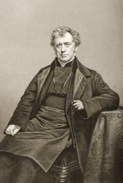 James Prince Lee (1804-69), vyrytý D. J. Poundem podle fotografie z knihy "The Drawing-Room of Eminent Personages, Volume 2", vydané v Londýně roku 1860. od John Jabez Edwin Paisley Mayall