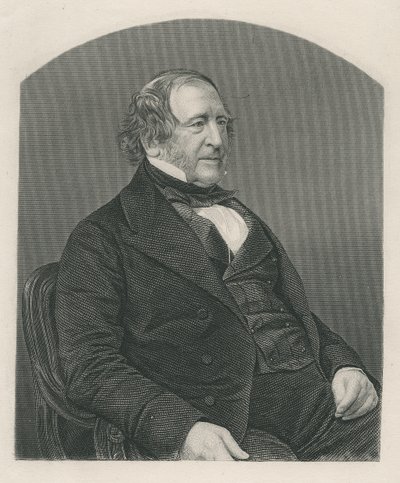 John Campbell, 1. baron Campbell ze St. Andrews, vyryl D.J. Libra z fotografie z 