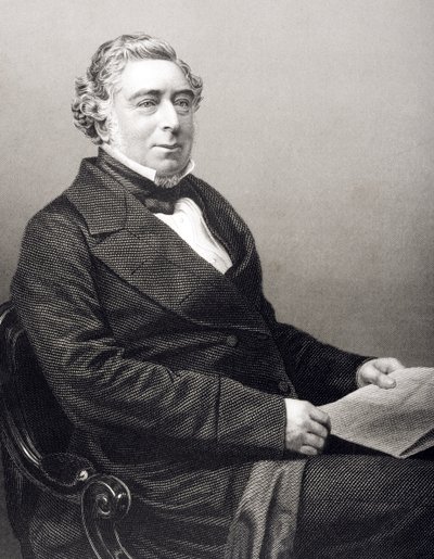 Robert Stephenson (1803-59) vyryl D.J. Libra z fotografie z 