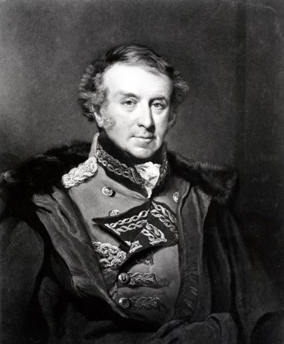 Portrét sira Hewa Whitefoorda Dalrymplea, 1831 od John Jackson