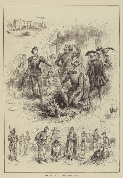 Jak se vám líbí, v Coombe House od John Jellicoe