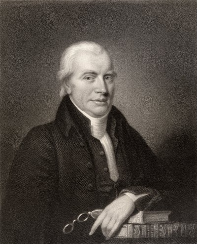 Adam Clarke, vyrytý J. Thomsonem, z 