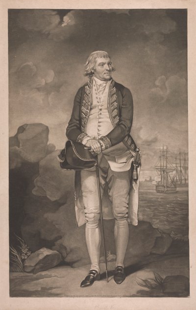 Admirál Edward Vernon od John Jones