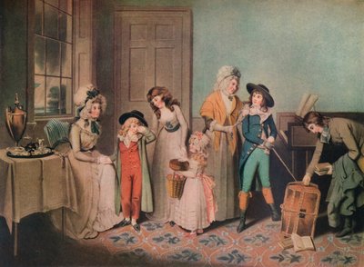 Černé pondělí aneb odchod do školy, 1790, 1919 od John Jones