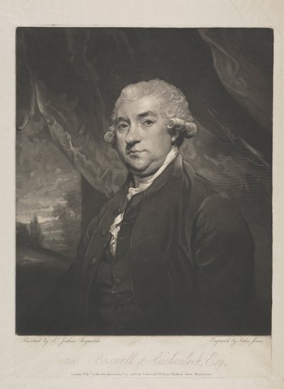 James Boswell z Auchinleck, Esq. od John Jones
