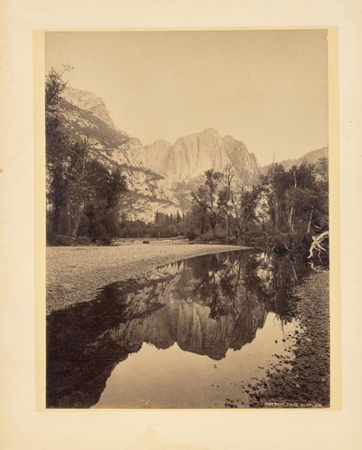 Vodopády Yosemite, Cliff, Kalifornie od John K. Hillers