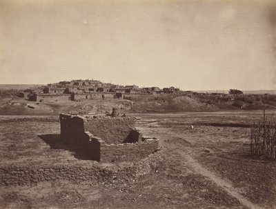 Zuni Pueblo, 1879 (foto) od John K. Hillers