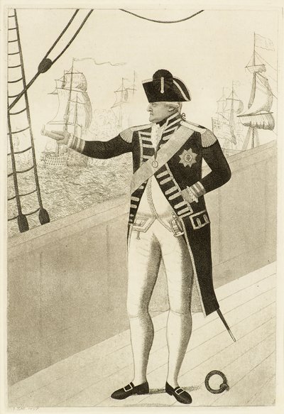 Admirál Duncan na Quarter Deck od John Kay