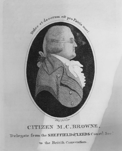 Občan M.C. Browne, 1794 od John Kay