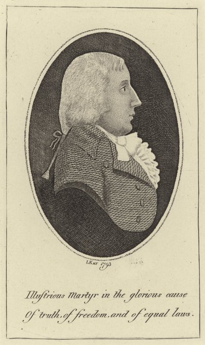 Portrét Thomase Muira od John Kay