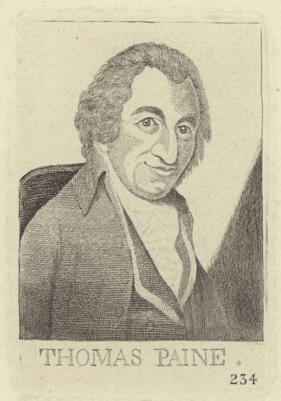 Portrét Thomase Painea od John Kay