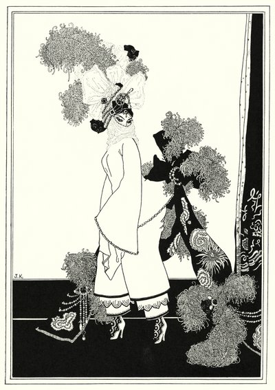 Ilustrace k Příběhu Aladina a báječné lampy (litho) od John Kettelwell