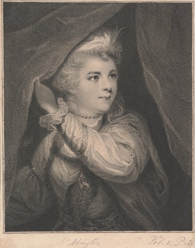 Paní Frances Abington (rozená Barton) jako Roxalana v "Sultán" od John Keyse Sherwin