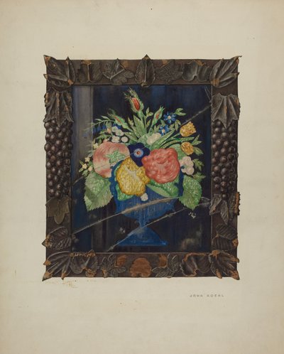 Fóliové zátiší a rám, c. 1941. od John Koehl