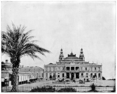 Kasino, Monte Carlo, konec 19. století. od John L. Stoddard