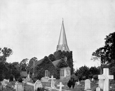 Hřbitov Stoke-Pogis, Anglie, 1893. od John L. Stoddard