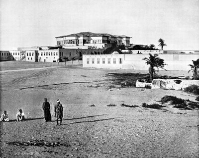 Palác a harém, Alexandrie, Egypt, 1893. od John L. Stoddard