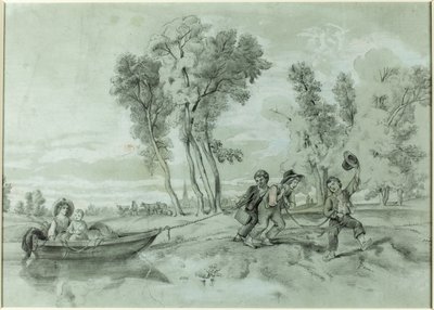 Venkovská scéna od John La Farge