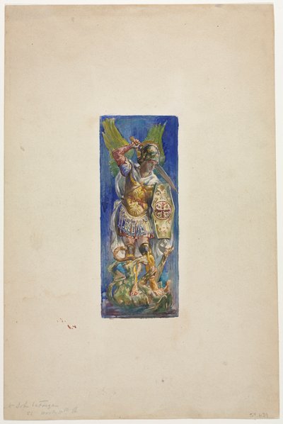 Design pro barevné sklo. od John La Farge