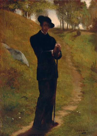 Portrét malíře, 1859. od John La Farge
