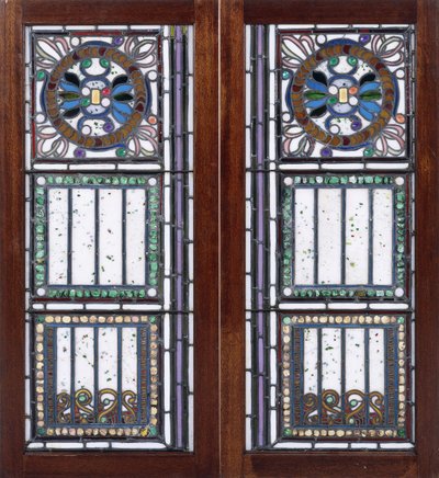 Pár oken z olovnatého skla, od John La Farge or Lafarge