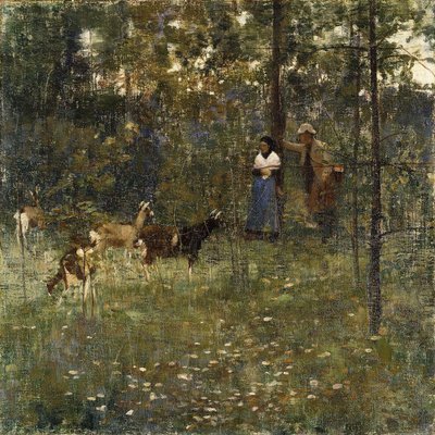 Cizinec od John Lavery