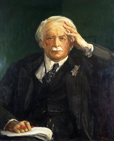 David Lloyd George (olej na plátně) od John Lavery