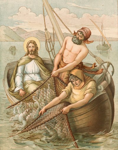 Ježíš rybaří od John Lawson