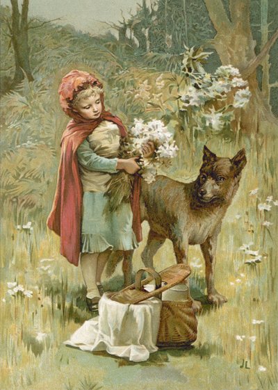Červená Karkulka (chromolit) od John Lawson