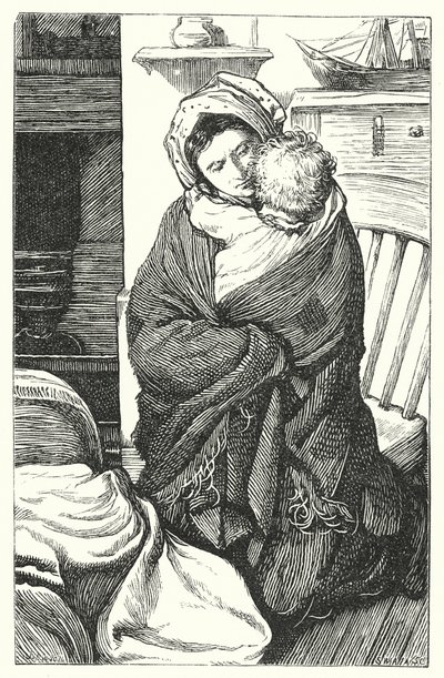 Poezie: Dítě Mary Ann (kolorovaná rytina) od John Lawson