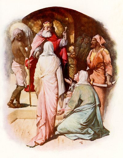 Šalamounův soud od John Lawson