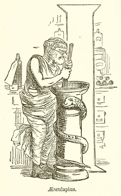Aesculapius od John Leech
