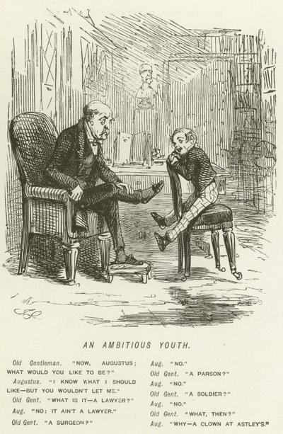 Ambiciózní mládež od John Leech