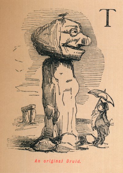 Původní Druid, c1860, 1860 od John Leech