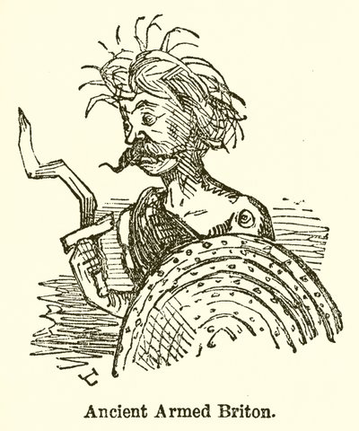 Starověký ozbrojený Brit od John Leech
