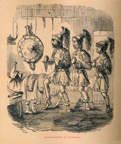 Atentát na Viriathus, 1852 od John Leech