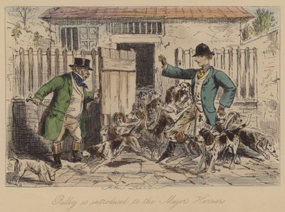 Billy je představen Mayors Harriers od John Leech