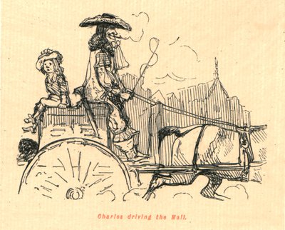 Charles řídí Mall, 1897. od John Leech