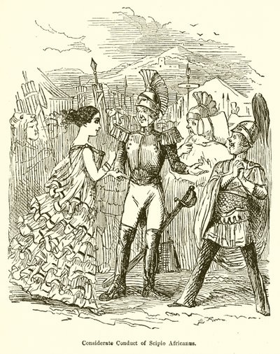 Zvažte chování Scipia Africana od John Leech