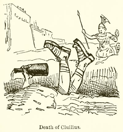 Smrt Cluilia od John Leech