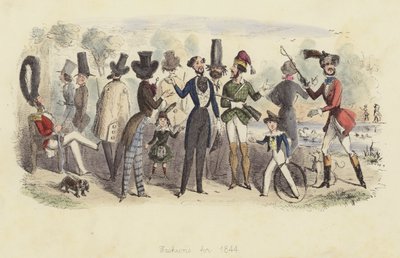 Móda pro rok 1844 od John Leech
