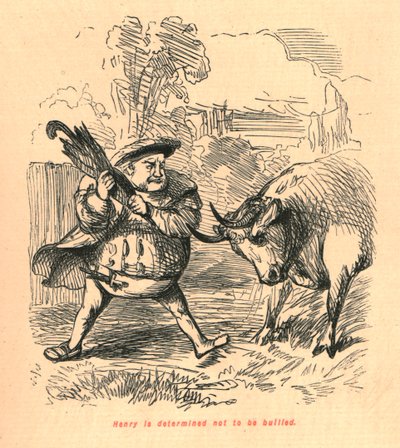 Henry je rozhodnut nenechat se šikanovat, 1897. od John Leech