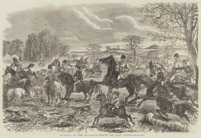 Lov o prázdninách od John Leech