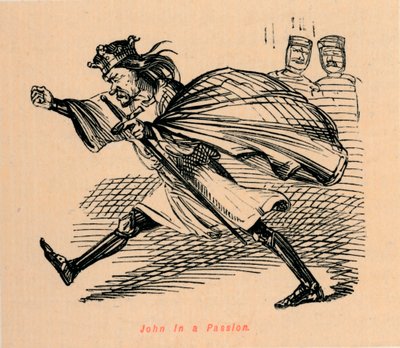 John in a Passion, c1860, c1860 od John Leech