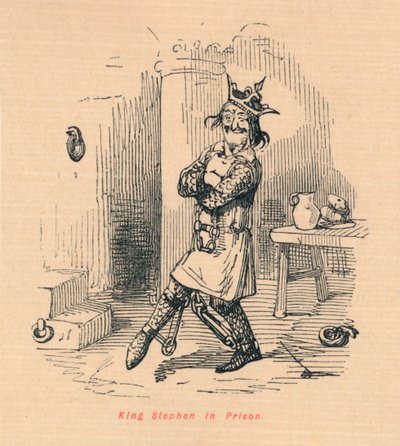 Král Štěpán ve vězení, c1860, c1860 od John Leech