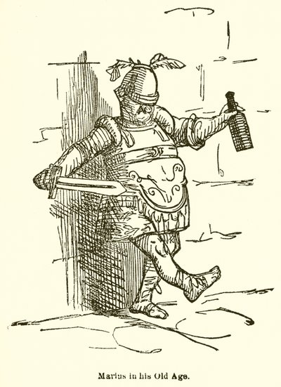 Marius ve svém stáří od John Leech